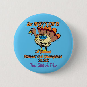 Badge Rond 5 Cm Bouton de trot Briné de Beurre Champion