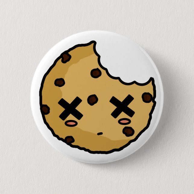 Badge Rond 5 Cm Bouton de tueur de biscuit (Devant)