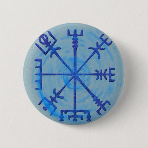 Badge Rond 5 Cm Bouton de Vegvisir