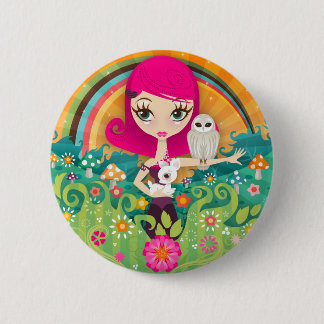 Badge Rond 5 Cm Bouton de VelusaBerry