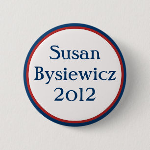 Badge Rond 5 Cm Bouton de VintageSusan Bysiewicz