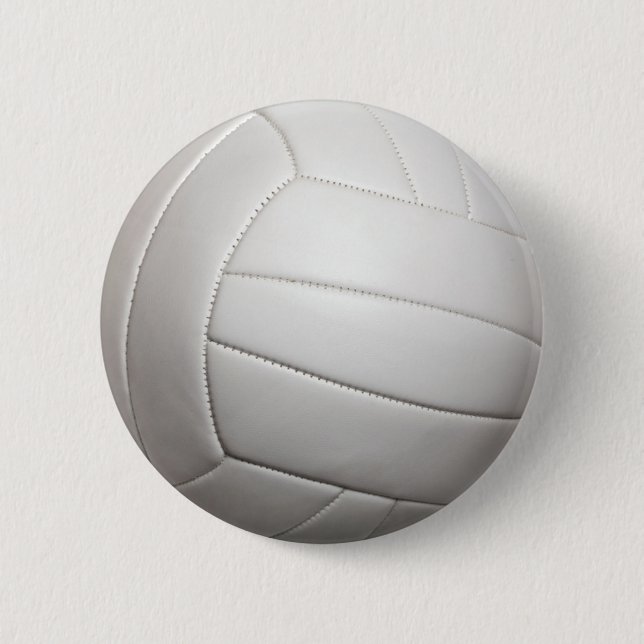 Badge Rond 5 Cm Bouton de volleyball (Devant)