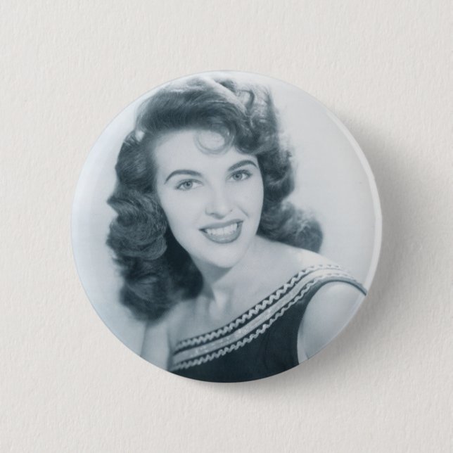 Badge Rond 5 Cm Bouton de Wanda Jackson (Devant)
