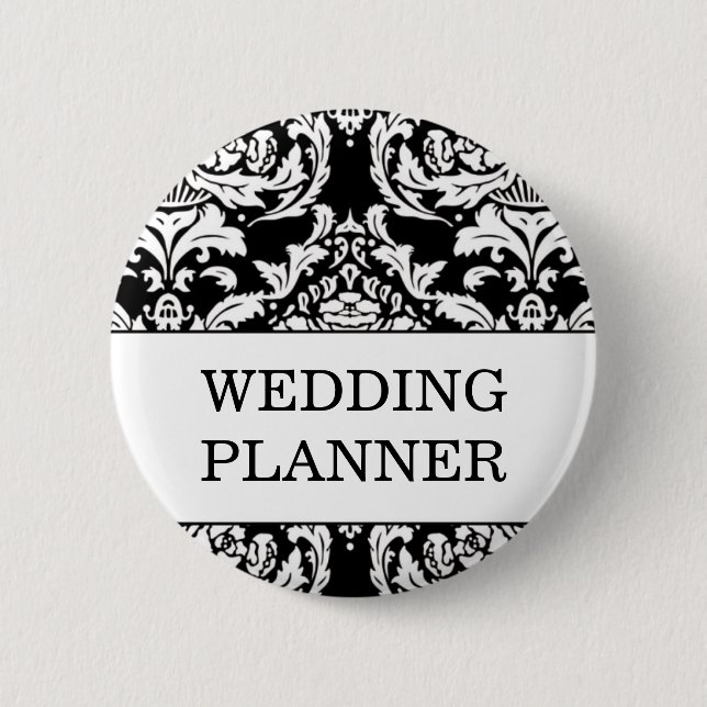 Badge Rond 5 Cm Bouton de wedding planner (Devant)
