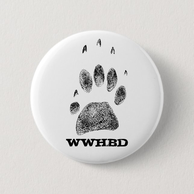 Badge Rond 5 Cm Bouton de WWHBD (Devant)