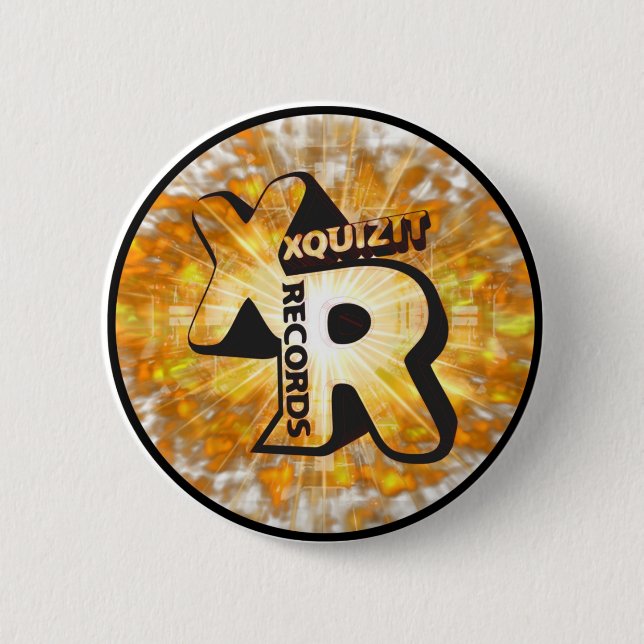 Badge Rond 5 Cm Bouton de Xquizit (Devant)