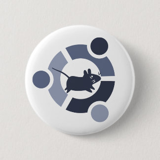 Badge Rond 5 Cm Bouton de Xubuntu