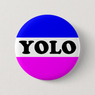 Badge Rond 5 Cm Bouton de YOLO