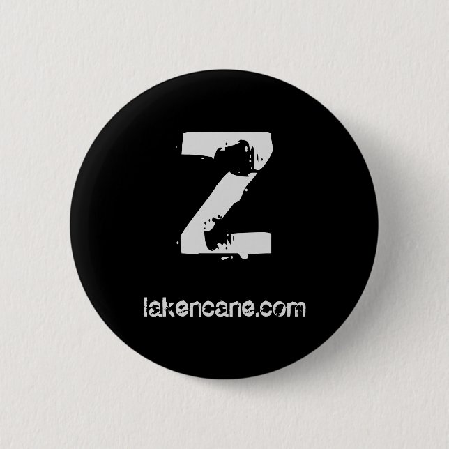 Badge Rond 5 Cm Bouton de Z (Devant)