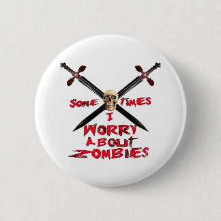 Badge Rond 5 Cm Bouton de zombi