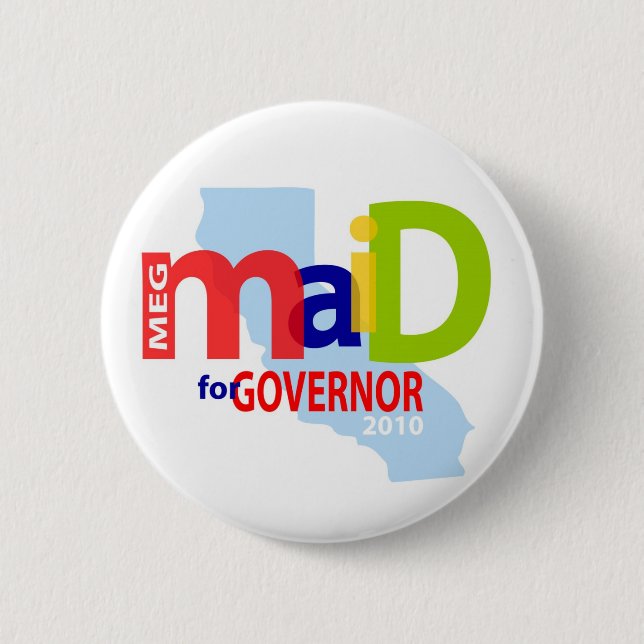 Badge Rond 5 Cm bouton d'ebay mégohm (Devant)