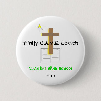 Badge Rond 5 Cm Bouton d'école de bible de vacances