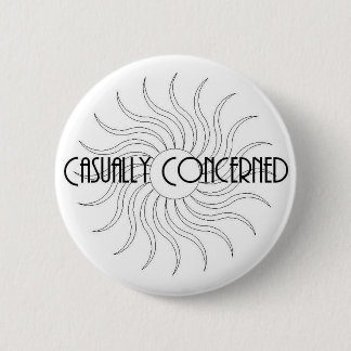 Badge Rond 5 Cm Bouton décontracté d'étoile