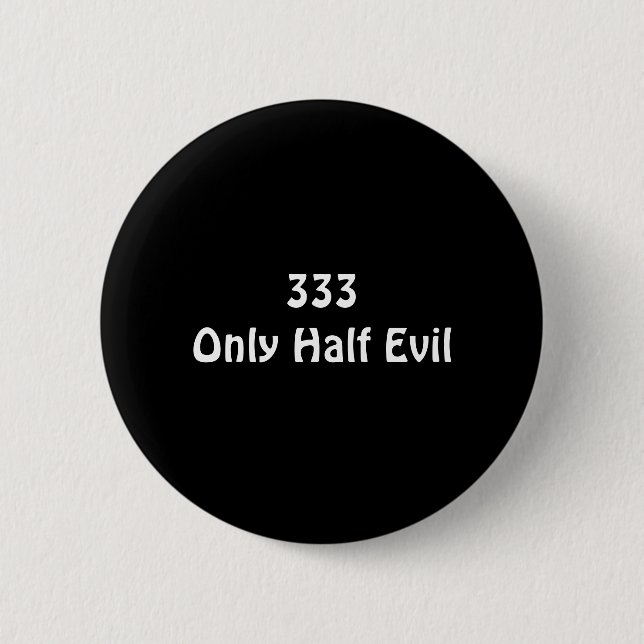 Badge Rond 5 Cm Bouton demi-mal seulement (Devant)
