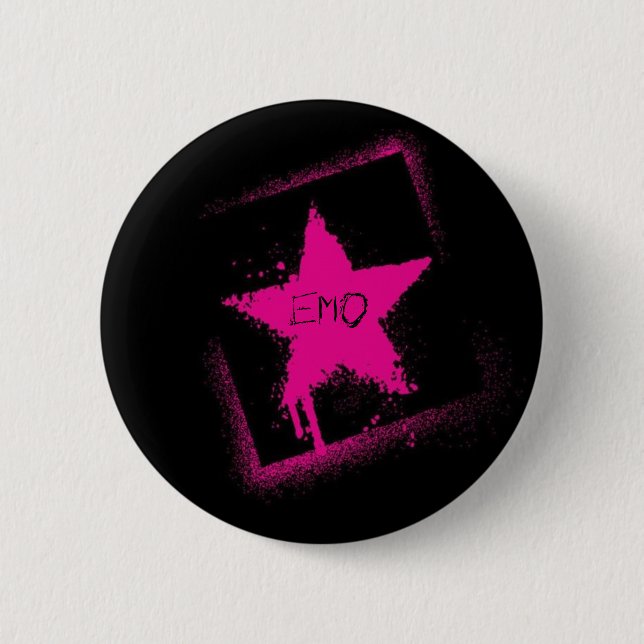 Badge Rond 5 Cm bouton d'emo (Devant)