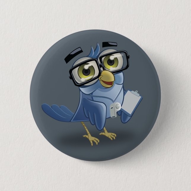 Badge Rond 5 Cm Bouton d'entraîneur de Charlie (Devant)