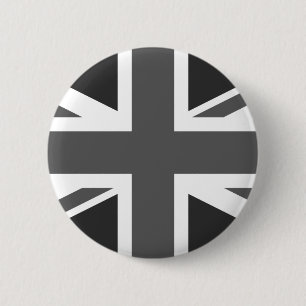 Badge Rond 5 Cm Bouton d'épingle du drapeau britannique Union Jac