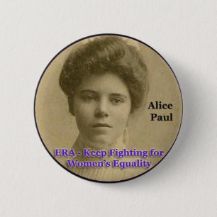 Badge Rond 5 Cm Bouton d'ÈRE avec Alice Paul