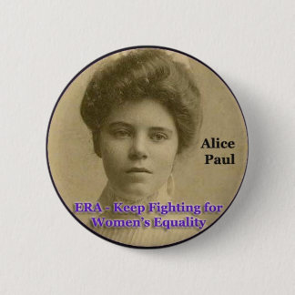 Badge Rond 5 Cm Bouton d'ÈRE avec Alice Paul