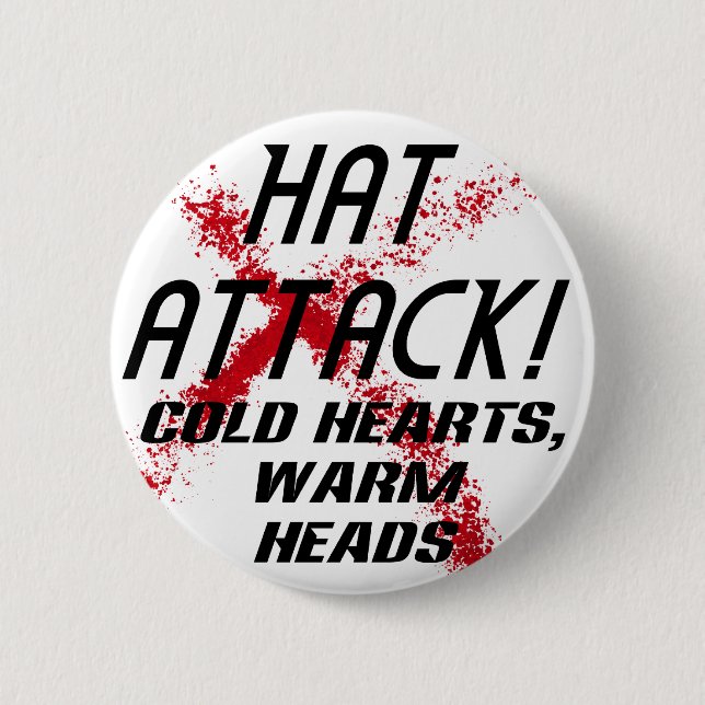 Badge Rond 5 Cm Bouton d'ha - slasher (Devant)