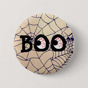 Badge Rond 5 Cm Bouton d'Halloween de la boîte de sang