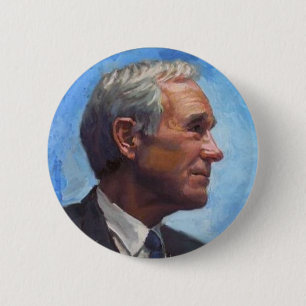 Badge Rond 5 Cm Bouton d'image de Ron Paul dans Colo
