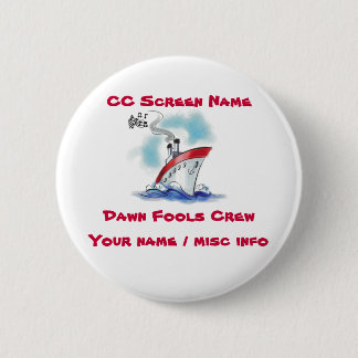 Badge Rond 5 Cm Bouton d'imbéciles - peut customiser
