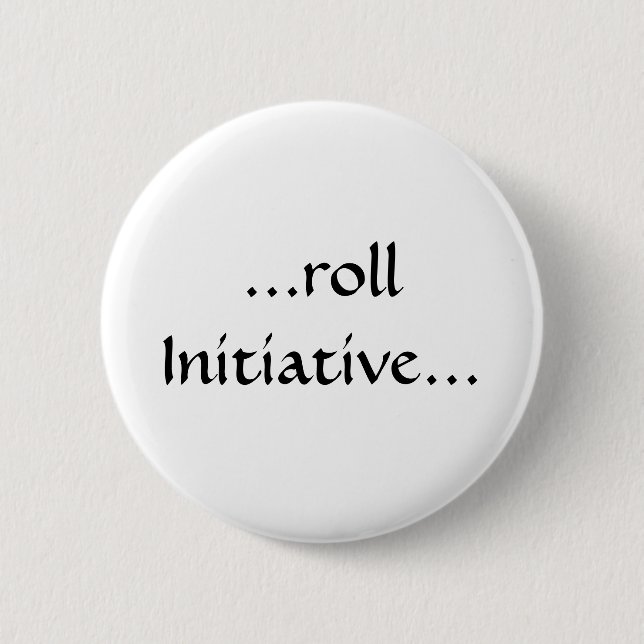 Badge Rond 5 Cm Bouton d'initiative de petit pain (Devant)