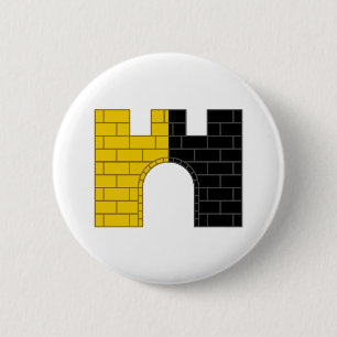 Badge Rond 5 Cm Bouton d'insigne Barony de Ponte Alto Populace