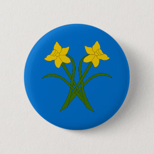Badge Rond 5 Cm Bouton d'insigne Barony of Blatha an Oir Populace