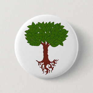 Badge Rond 5 Cm Bouton d'insigne Barony of Madrone Populace