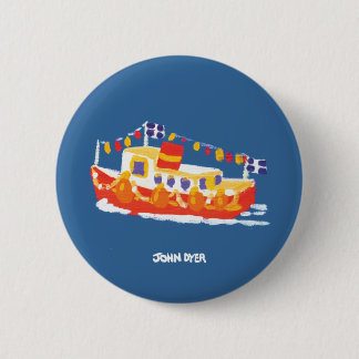 Badge Rond 5 Cm Bouton d'insigne d'art : Ferry de tinctorial de