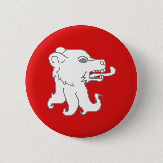 Badge Rond 5 Cm Bouton d'insigne de la Côte du Ciel (Devant)