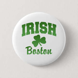 Badge Rond 5 Cm Bouton d'Irlandais de Boston