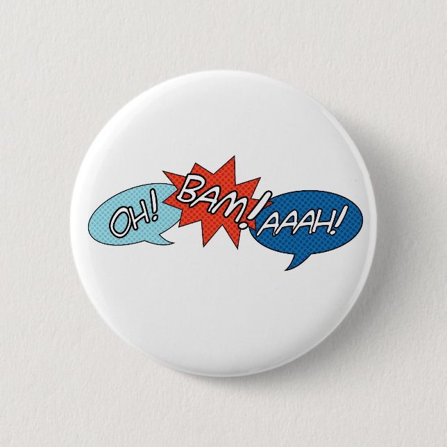 Badge Rond 5 Cm Bouton d'Obama (Devant)