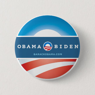 Badge Rond 5 Cm Bouton d'Obama 2012