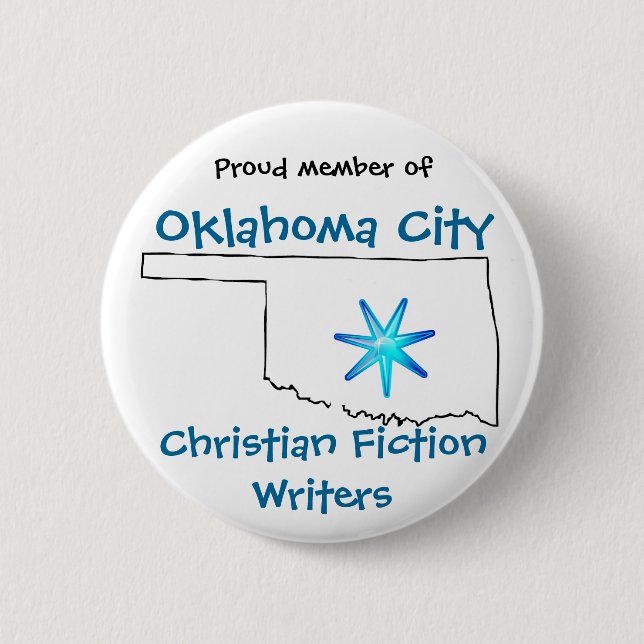 Badge Rond 5 Cm Bouton d'OCFW - membre fier (Devant)