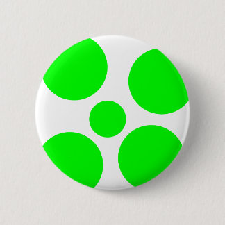 Badge Rond 5 Cm Bouton d'oeufs