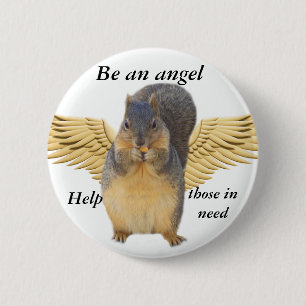 Badge Rond 5 Cm Bouton Donner_