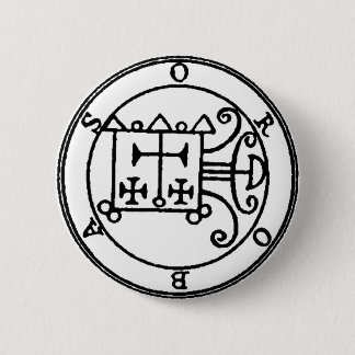 Badge Rond 5 Cm Bouton d'Orobas Sigil