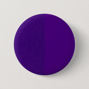 Badge Rond 5 Cm Bouton double Parties scintillant violet séparant 