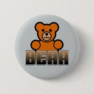 Badge Rond 5 Cm Bouton d'OURS