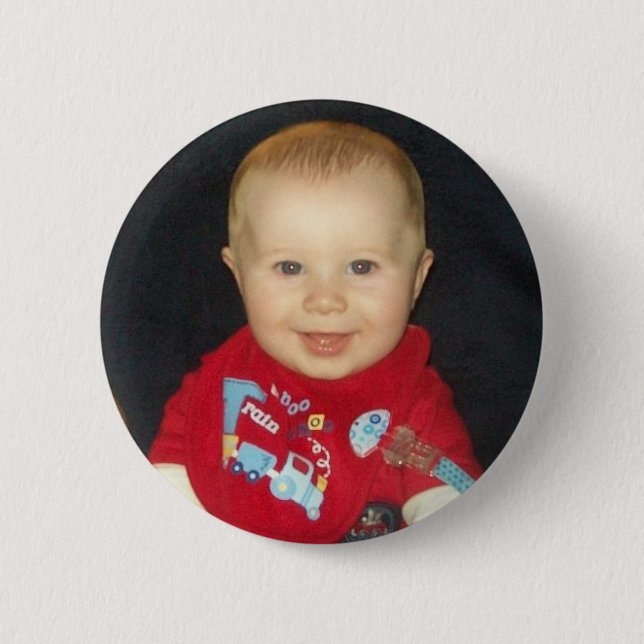 Badge Rond 5 Cm Bouton d'ours du sucre de Nana (Devant)