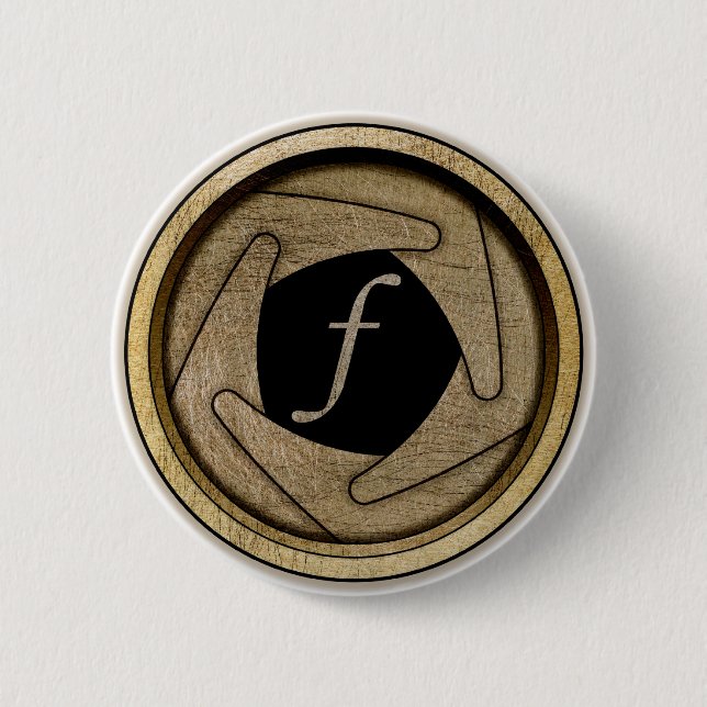 Badge Rond 5 Cm Bouton d'ouverture (Devant)