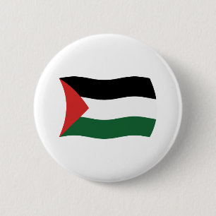 Badge Rond 5 Cm Bouton Drapeau de l'Autorité palestinienne