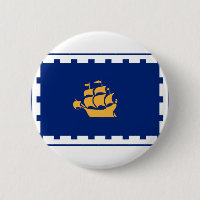Bouton Drapeau de Québec