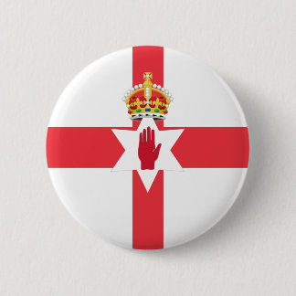 Badge Rond 5 Cm Bouton drapeau d'Irlande du Nord