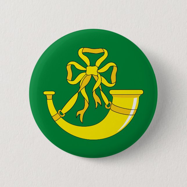 Badge Rond 5 Cm Bouton Drapeau du Huntingdonshire (Devant)