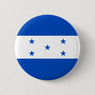 Badge Rond 5 Cm Bouton Drapeau Honduras