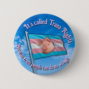 Badge Rond 5 Cm Bouton Droits trans